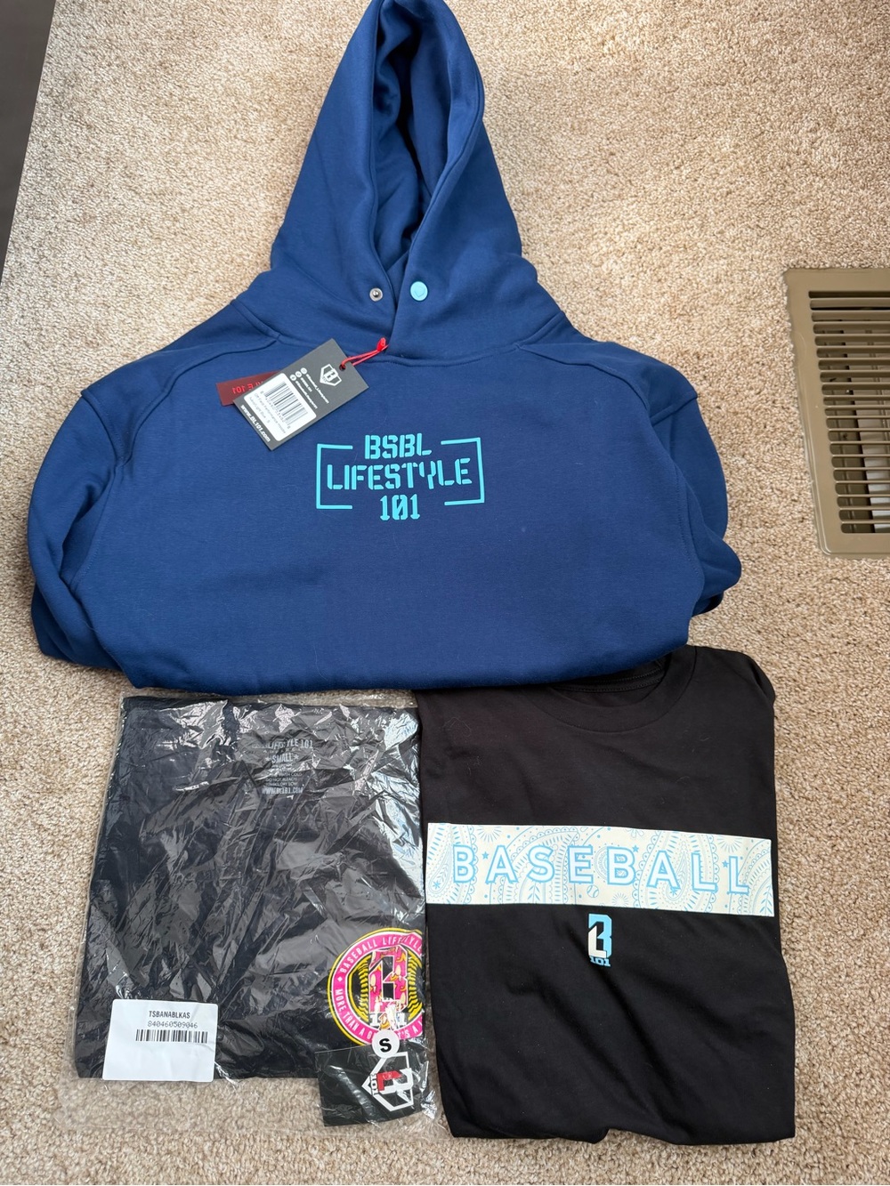Baseball Lifestyle 101 adult small bundle